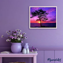 Laden Sie das Bild in den Galerie-Viewer, Diamond Painting | Diamond Painting - Sunset and Ocean | Diamond Painting Landscapes landscapes | FiguredArt