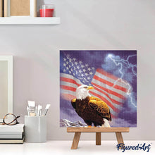 Laden Sie das Bild in den Galerie-Viewer, Diamond Painting | Diamond Painting - American Eagle | animals Diamond Painting Animals eagles | FiguredArt