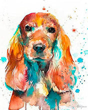 Laden Sie das Bild in den Galerie-Viewer, Diamond Painting – Hund mit hängenden Ohren | Figured'Art