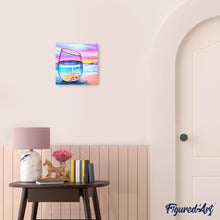 Laden Sie das Bild in den Galerie-Viewer, Diamond Painting | Diamond Painting - Glass of water and Starfish | animals Diamond Painting Animals Diamond Painting Landscapes landscapes