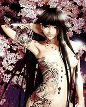 Laden Sie das Bild in den Galerie-Viewer, Diamond Painting – Junge Asiatin