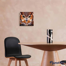 Laden Sie das Bild in den Galerie-Viewer, Diamond Painting | Diamond Painting - Portrait of Owls | animals Diamond Painting Animals owls | FiguredArt