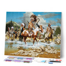 Laden Sie das Bild in den Galerie-Viewer, Diamond Painting | Diamond Painting - Indian Army | animals Diamond Painting Animals | FiguredArt