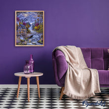Laden Sie das Bild in den Galerie-Viewer, Diamond Painting | Diamond Painting - River at Night | Diamond Painting Landscapes landscapes | FiguredArt