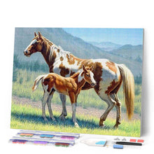 Laden Sie das Bild in den Galerie-Viewer, Diamond Painting | Diamond Painting - Horse and Foal | animals Diamond Painting Animals horses | FiguredArt