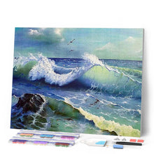 Laden Sie das Bild in den Galerie-Viewer, Diamond Painting | Diamond Painting - Ocean Waves | Diamond Painting Landscapes landscapes | FiguredArt
