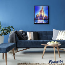 Laden Sie das Bild in den Galerie-Viewer, Diamond Painting | Diamond Painting - Fairy Castle | castles Diamond Painting Discover the World discover the world | FiguredArt