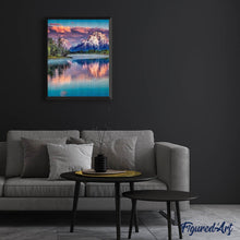 Laden Sie das Bild in den Galerie-Viewer, Diamond Painting | Diamond Painting - Mountain Landscape and Lake | Diamond Painting Landscapes landscapes mountains | FiguredArt