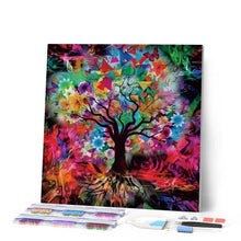 Laden Sie das Bild in den Galerie-Viewer, Diamond Painting | Diamond Painting - Abstract Tree | Diamond Painting Landscapes landscapes trees | FiguredArt