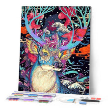Laden Sie das Bild in den Galerie-Viewer, Diamond Painting | Diamond Painting - Reindeer modern Multicolor | animals deer Diamond Painting Animals | FiguredArt