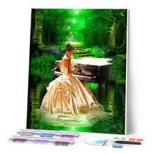 Laden Sie das Bild in den Galerie-Viewer, Diamond Painting – Klavierstunde