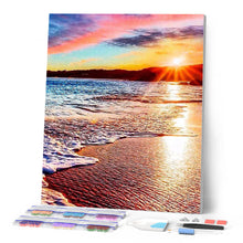 Laden Sie das Bild in den Galerie-Viewer, Diamond Painting – Sonnenuntergang
