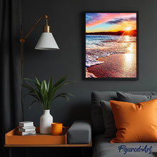 Laden Sie das Bild in den Galerie-Viewer, Diamond Painting – Sonnenuntergang