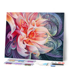 Laden Sie das Bild in den Galerie-Viewer, Diamond Painting – Abstrakte Blume | Figured'Art