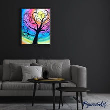 Laden Sie das Bild in den Galerie-Viewer, Diamond Painting – Baum und Farbverläufe