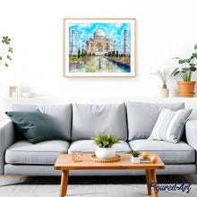 Laden Sie das Bild in den Galerie-Viewer, Diamond Painting – Taj Mahal in Farben