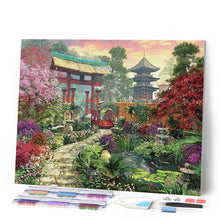Laden Sie das Bild in den Galerie-Viewer, Diamond Painting – Asiatischer Garten | Figured'Art