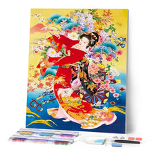 Laden Sie das Bild in den Galerie-Viewer, Diamond Painting – Japanische Frau in traditioneller Kleidung | Figured'Art