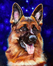 Laden Sie das Bild in den Galerie-Viewer, Diamond Painting – Deutscher Schäferhund 2 | Figured'Art