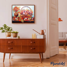 Laden Sie das Bild in den Galerie-Viewer, Diamond Painting | Diamond Painting - Basket of Mushrooms | Diamond Painting kitchen kitchen | FiguredArt