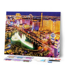 Laden Sie das Bild in den Galerie-Viewer, Diamond Painting – Las Vegas in der Nacht | Figured'Art