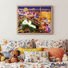 Laden Sie das Bild in den Galerie-Viewer, Diamond Painting – Las Vegas in der Nacht | Figured'Art