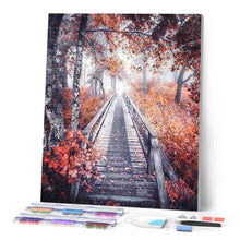 Laden Sie das Bild in den Galerie-Viewer, Diamond Painting | Diamond Painting - Woodland Path | Diamond Painting Landscapes landscapes | FiguredArt
