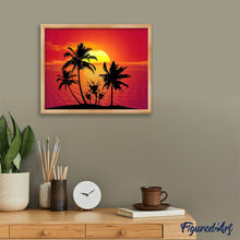 Laden Sie das Bild in den Galerie-Viewer, Diamond Painting – Palmen