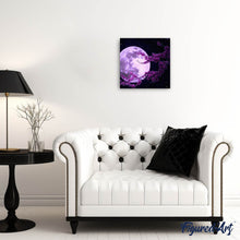 Laden Sie das Bild in den Galerie-Viewer, Diamond Painting | Diamond Painting - Full Moon and Flowers | Diamond Painting Landscapes flowers landscapes | FiguredArt