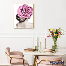 Laden Sie das Bild in den Galerie-Viewer, Diamond Painting – Blumenknoten