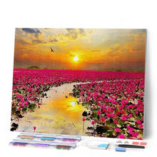 Laden Sie das Bild in den Galerie-Viewer, Diamond Painting | Diamond Painting - Water Lilies | Diamond Painting Landscapes landscapes | FiguredArt