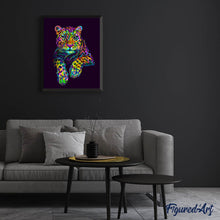 Laden Sie das Bild in den Galerie-Viewer, Diamond Painting – Pop Art Gepard