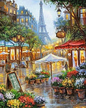 Laden Sie das Bild in den Galerie-Viewer, Diamond Painting, Blumenhändler in Paris