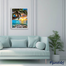 Laden Sie das Bild in den Galerie-Viewer, Diamond Painting – Sonnenaufgang