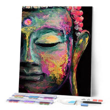 Laden Sie das Bild in den Galerie-Viewer, Diamond Painting – Buddhas Gesicht