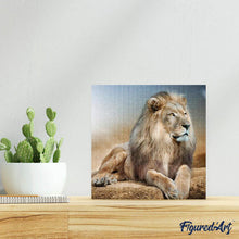 Laden Sie das Bild in den Galerie-Viewer, Diamond Painting | Diamond Painting - Great Lion | animals Diamond Painting Animals lions | FiguredArt