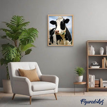 Laden Sie das Bild in den Galerie-Viewer, Diamond Painting | Diamond Painting - Beautiful Cow | animals cows Diamond Painting Animals | FiguredArt