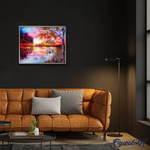 Laden Sie das Bild in den Galerie-Viewer, Diamond Painting | Diamond Painting - Peaceful Lake | Diamond Painting Landscapes landscapes | FiguredArt