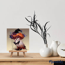 Laden Sie das Bild in den Galerie-Viewer, Diamond Painting | Diamond Painting - Bird with Hat | animals birds Diamond Painting Animals | FiguredArt