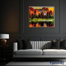 Laden Sie das Bild in den Galerie-Viewer, Diamond Painting | Diamond Painting - Mountains | Diamond Painting Landscapes landscapes mountains | FiguredArt