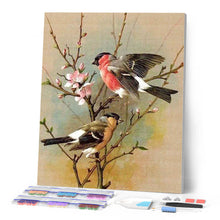 Laden Sie das Bild in den Galerie-Viewer, Diamond Painting | Diamond Painting - Birds on Branch | animals birds Diamond Painting Animals | FiguredArt