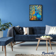 Laden Sie das Bild in den Galerie-Viewer, Diamond Painting | Diamond Painting - Couple of Peacocks | animals Diamond Painting Animals peacocks | FiguredArt
