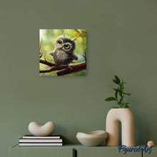 Laden Sie das Bild in den Galerie-Viewer, Diamond Painting | Diamond Painting - Little Owl | animals Diamond Painting Animals owls | FiguredArt