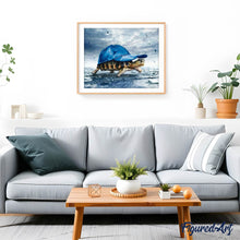 Laden Sie das Bild in den Galerie-Viewer, Diamond Painting | Diamond Painting - Turtle and Cap | animals Diamond Painting Animals turtles | FiguredArt