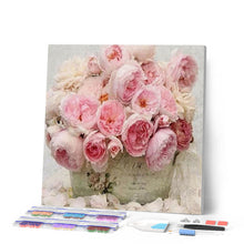 Laden Sie das Bild in den Galerie-Viewer, Diamond Painting | Diamond Painting - Life in Pink | Diamond Painting Flowers flowers | FiguredArt