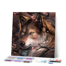 Laden Sie das Bild in den Galerie-Viewer, Diamond Painting | Diamond Painting - Wolf Looking | animals Diamond Painting Animals rabbits wolves | FiguredArt
