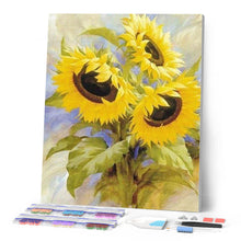 Laden Sie das Bild in den Galerie-Viewer, Diamond Painting | Diamond Painting - Small Sunflowers | Diamond Painting Flowers flowers | FiguredArt