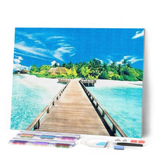 Laden Sie das Bild in den Galerie-Viewer, Diamond Painting | Diamond Painting - Path to Paradise | Diamond Painting Landscapes landscapes | FiguredArt