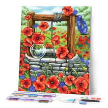 Laden Sie das Bild in den Galerie-Viewer, Diamond Painting | Diamond Painting - Poppies | Diamond Painting Flowers flowers | FiguredArt