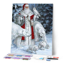 Laden Sie das Bild in den Galerie-Viewer, Diamond Painting | Diamond Painting - Snowman 2 | animals Diamond Painting Animals winter | FiguredArt